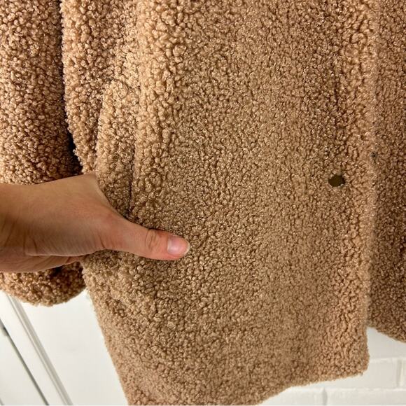 Sanctuary Button Front Teddy Knit Jacket Size XL - Picture 5 of 9